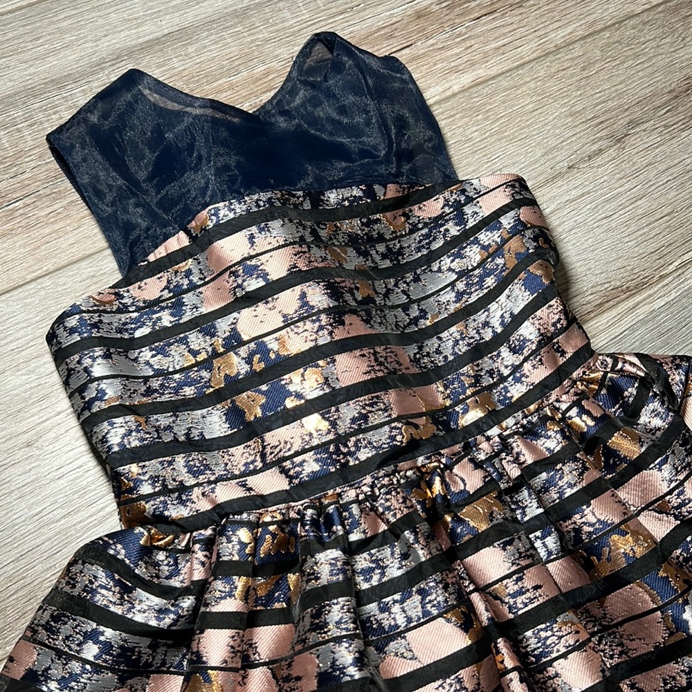 IRIS&IVI Metallic Dress 6y